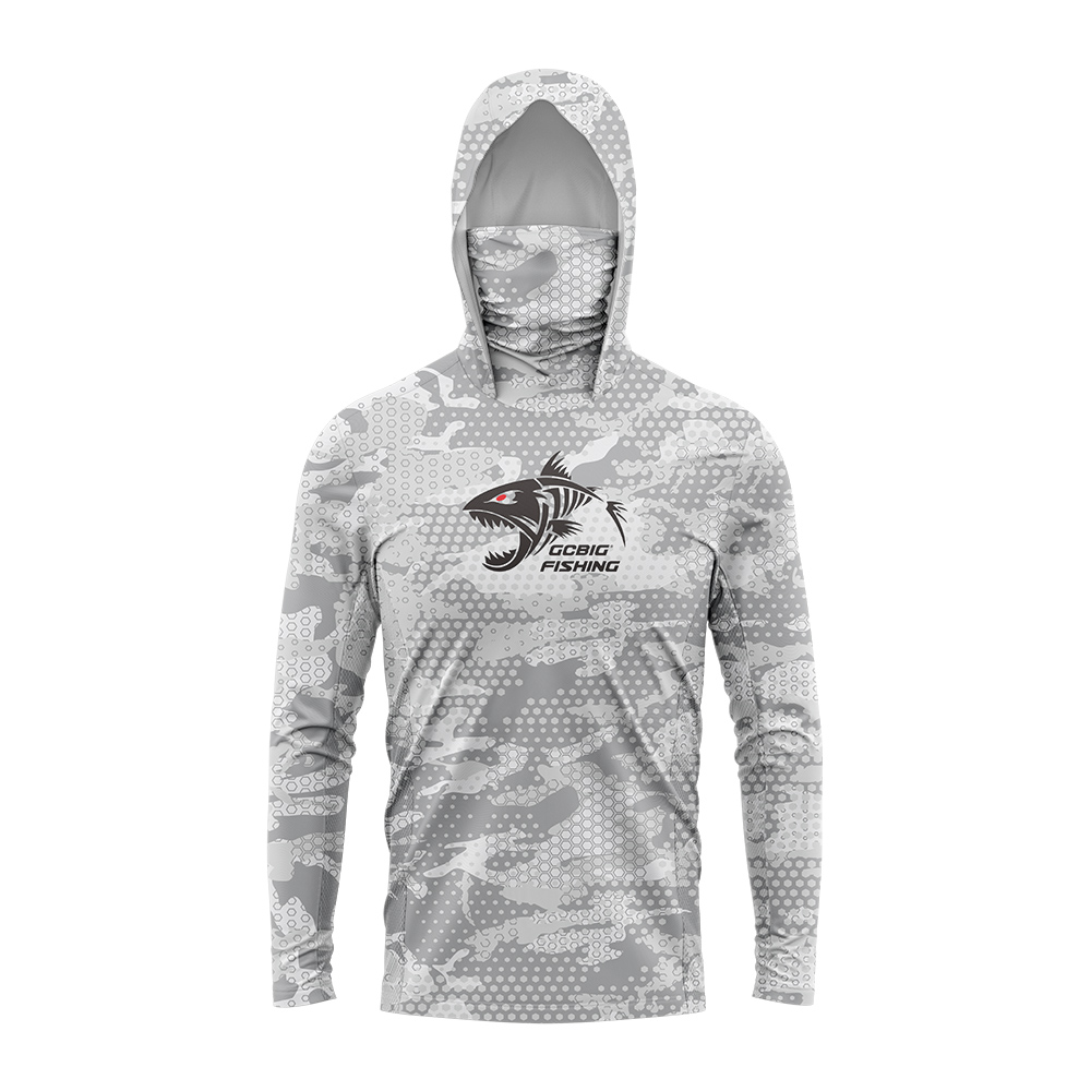 Gradient Green‑Yellow Skeleton - Fishing Hoodie ulasan dan harga
