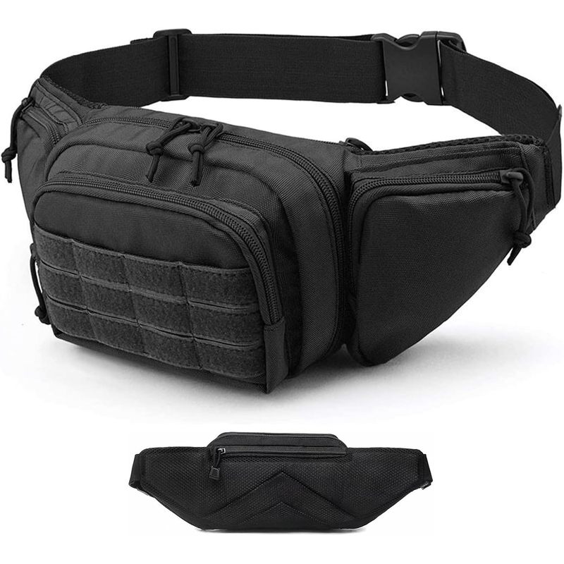 600D Oxford Multi-Pocket Waist - Fishing Belt ulasan dan harga