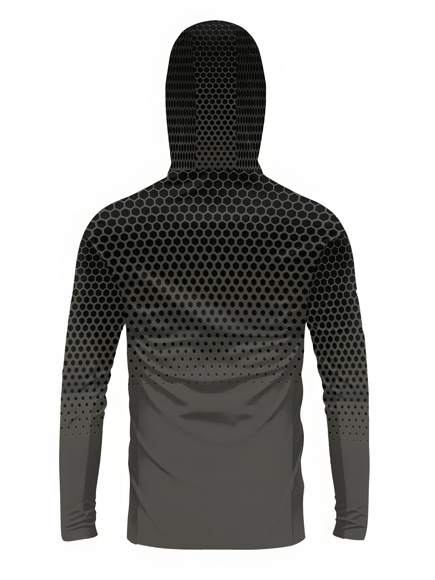 Men Hood Fishing Shirt long sl - Fishing Shirt Uv Protection ulasan dan harga