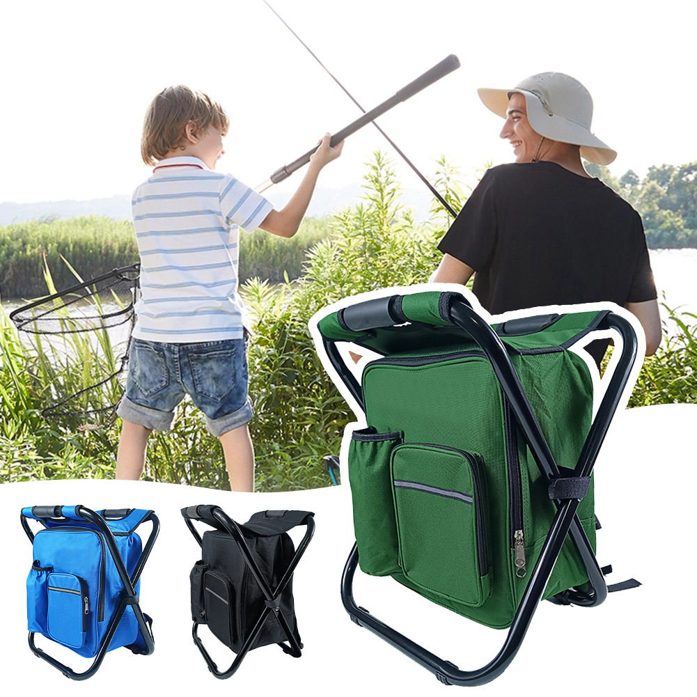 Outdoor Camping Portable Ice P - Fishing Backpack ulasan dan harga