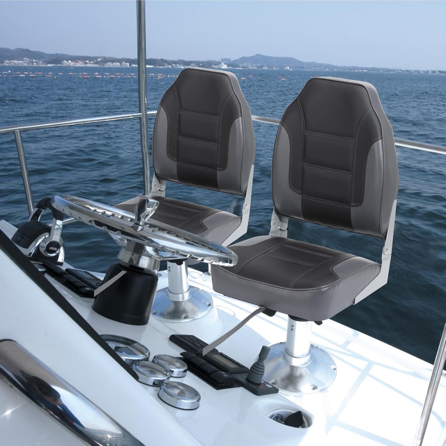 2 Pack Folding Boat Seats, Hig - Fishing Backpack ulasan dan harga